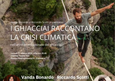 I GHIACCIAI RACCONTANO LA CRISI CLIMATICA