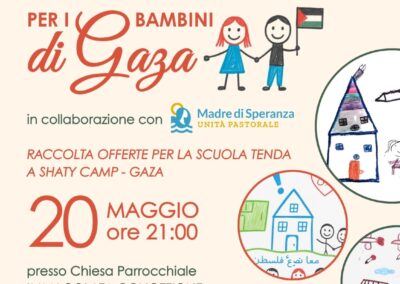 Concerto Coro Cai per i bambini di Gaza