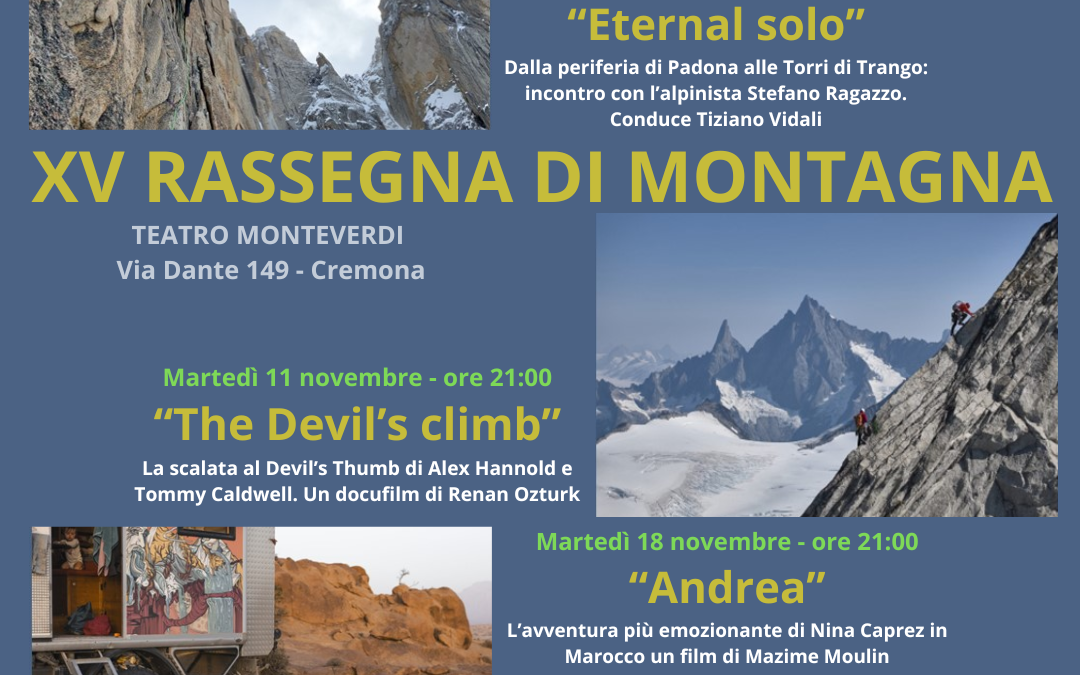 XV rassegna montagna