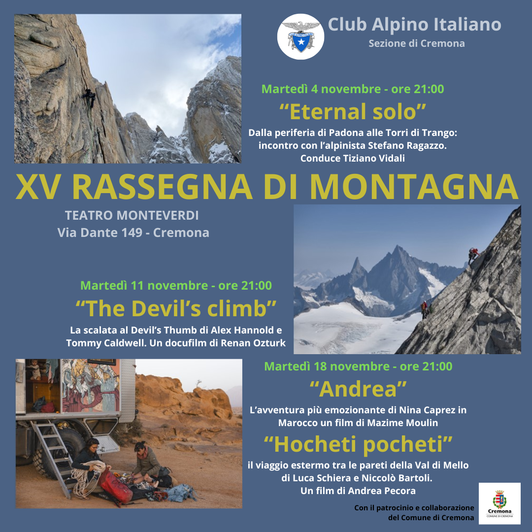 XV rassegna montagna